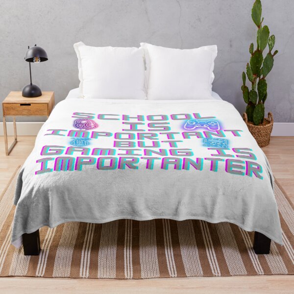 Item preview, School Is Important But Gaming Is Importanter | Gaming | School designed and sold by ShopCoolStop.