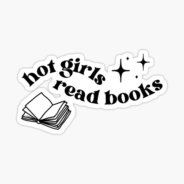 Item preview, Hot Girls Read Books designed and sold by BookishHaven.