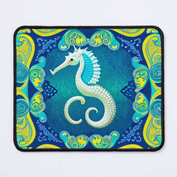 Item preview, seahorse pattern designed and sold by PatronesKawai.