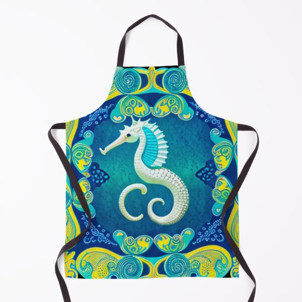 Item preview, seahorse pattern designed and sold by PatronesKawai.