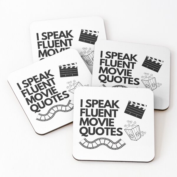 Item preview, I Speak Fluent Movie Quotes | Movies | Movie | Funny designed and sold by ShopCoolStop.