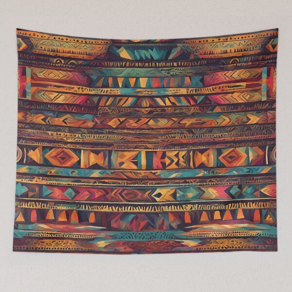 Item preview, Painted original tribal patterns. 7 designed and sold by SweetRossel.