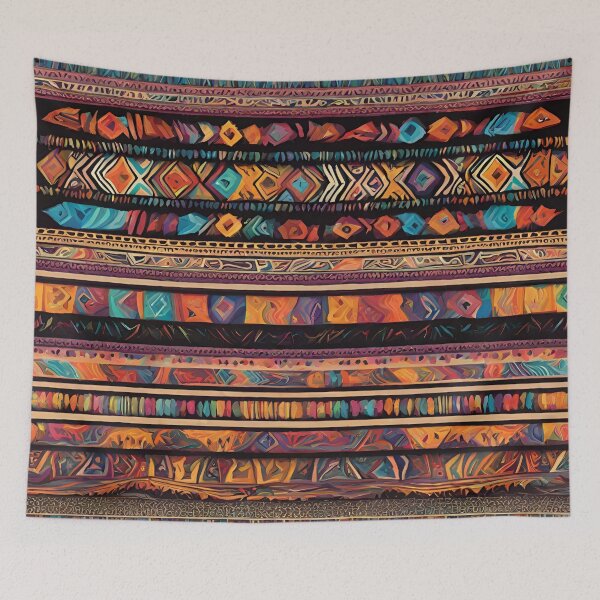 Item preview, Painted original tribal patterns. 5 designed and sold by SweetRossel.