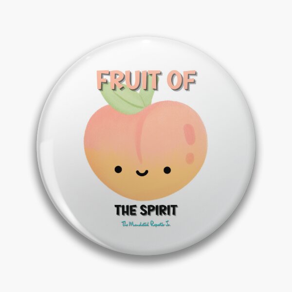Item preview, The Fruit of The Spirit - Peach White designed and sold by TheReporter1.