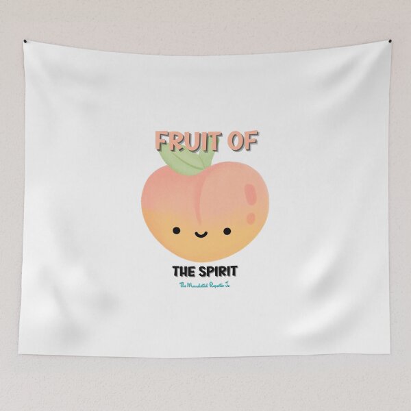 Item preview, The Fruit of The Spirit - Peach White designed and sold by TheReporter1.