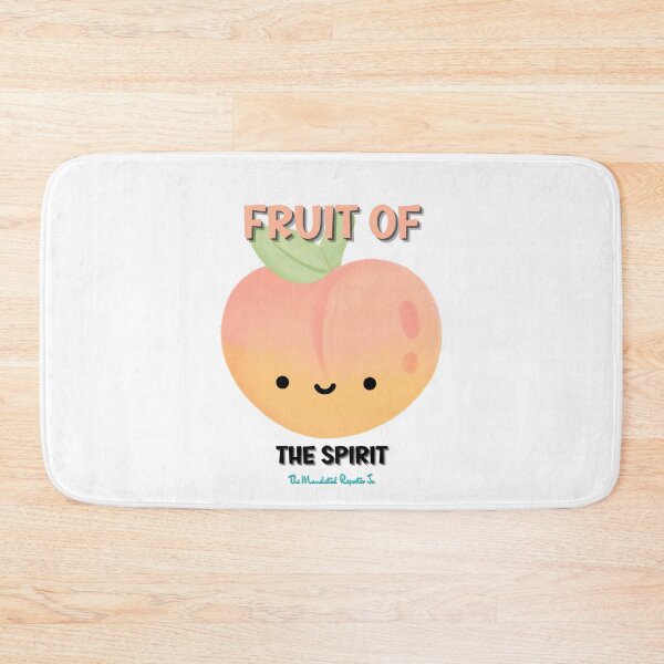 Item preview, The Fruit of The Spirit - Peach White designed and sold by TheReporter1.