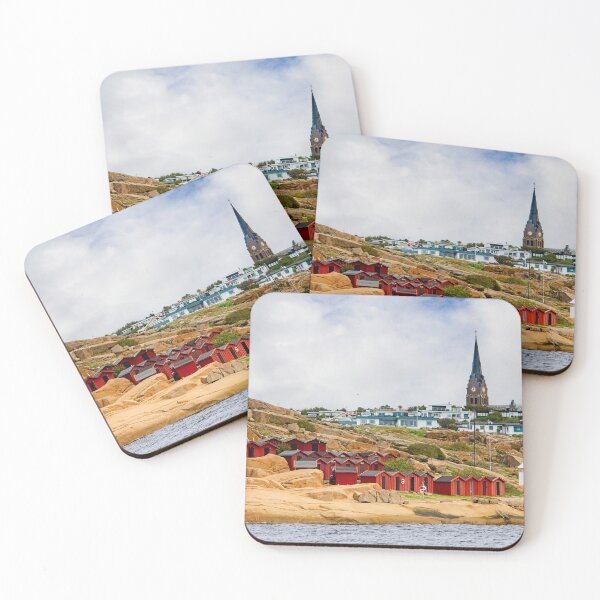 Item preview, Beach Huts in Lysekil Sweden designed and sold by Martyn R Arnold Fine Art Nature & Landscape Photography.