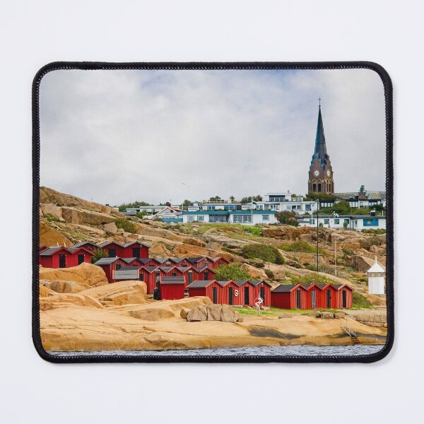 Item preview, Beach Huts in Lysekil Sweden designed and sold by Martyn R Arnold Fine Art Nature & Landscape Photography.