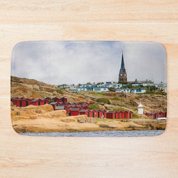 Item preview, Beach Huts in Lysekil Sweden designed and sold by Martyn R Arnold Fine Art Nature & Landscape Photography.