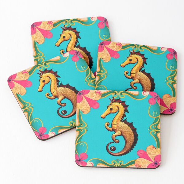 Item preview, Seahorse pattern designed and sold by PatronesKawai.