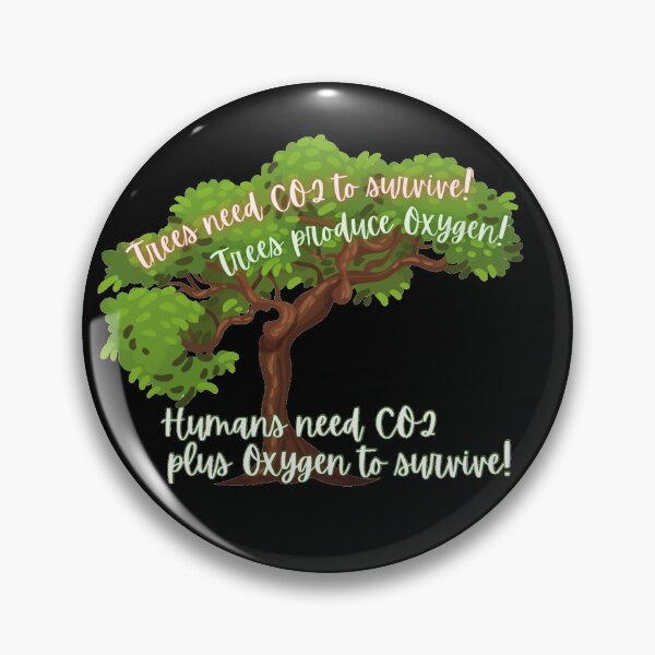 Item preview, Trees need CO2 to survive! designed and sold by Kid Wits Ink  "Wise enough to leave a lasting impression!".