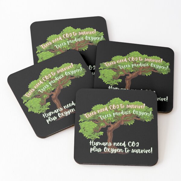 Item preview, Trees need CO2 to survive! designed and sold by Kid Wits Ink  "Wise enough to leave a lasting impression!".