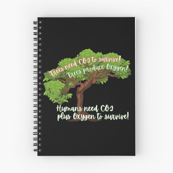 Item preview, Trees need CO2 to survive! designed and sold by Kid Wits Ink  "Wise enough to leave a lasting impression!".