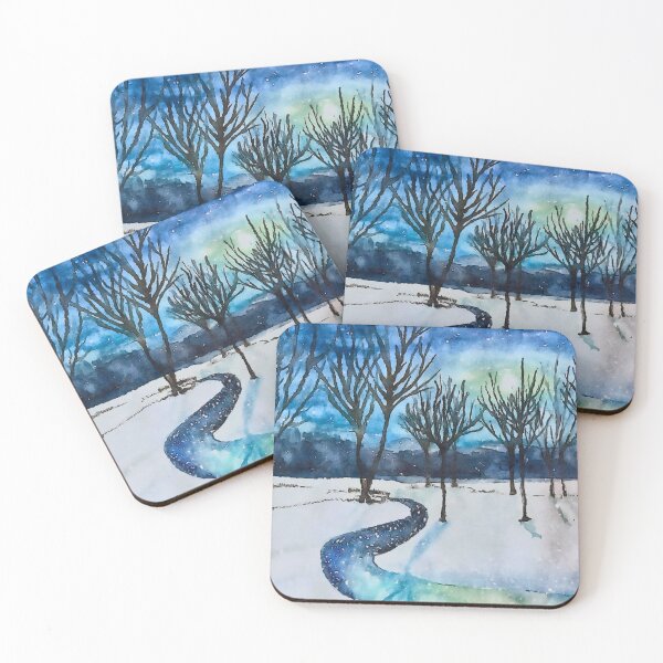 Item preview, Winter Night No. 1 designed and sold by asanaworld.