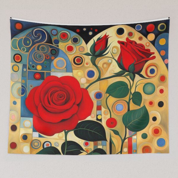 Item preview, Abstract roses designed and sold by Talpha.