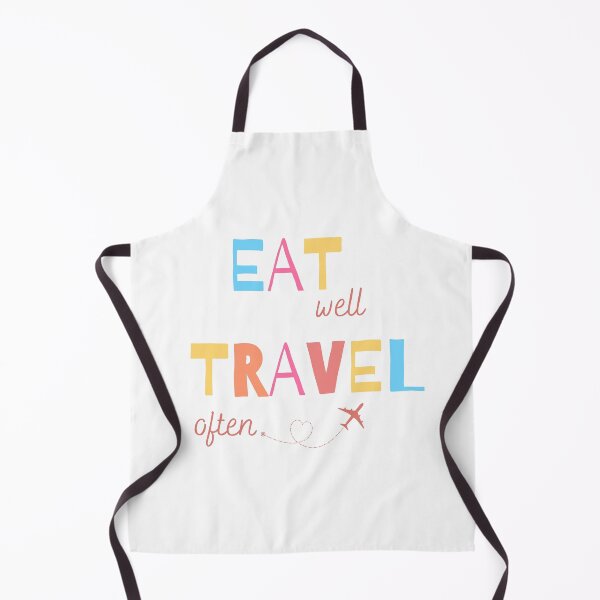 Item preview, Eat Well, Travel Often designed and sold by Inspirely.