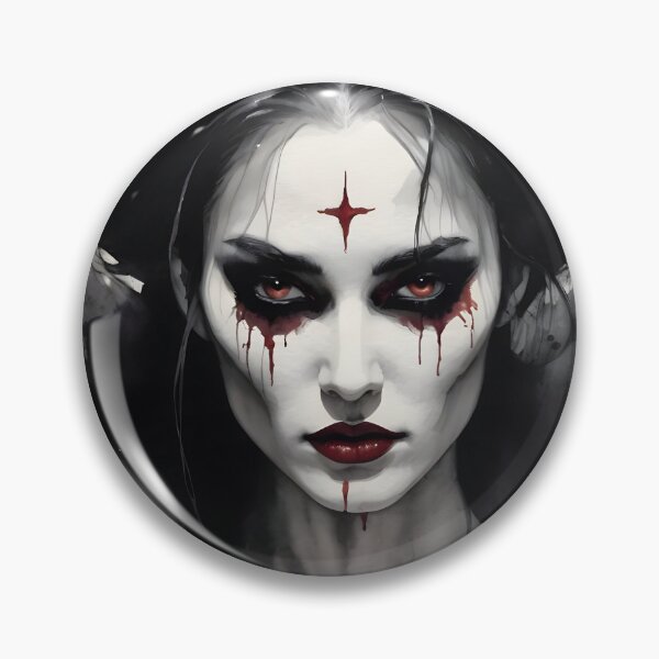Item preview, Sumi-e Vampiress designed and sold by DarkJuliettes.