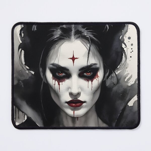 Item preview, Sumi-e Vampiress designed and sold by DarkJuliettes.