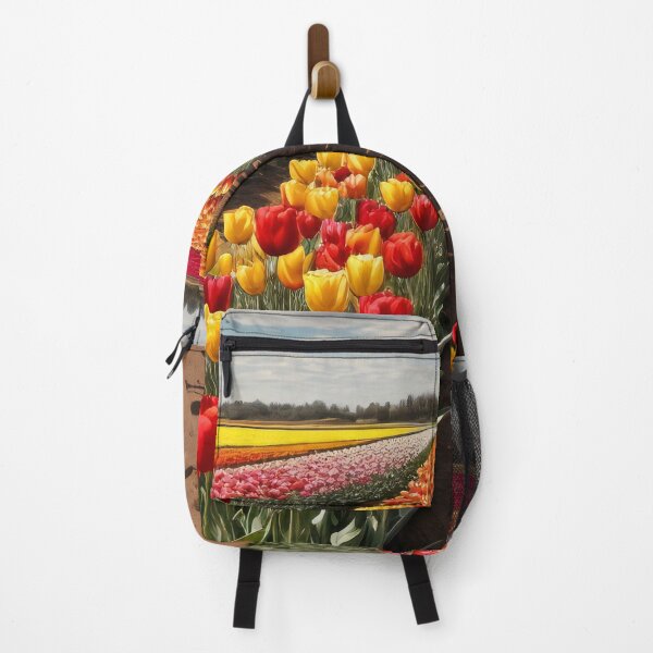 Item preview, Vibrant Vista: The Spectacle Jigsaw Spring's Tulip Tapestry designed and sold by ArtComixHaven.