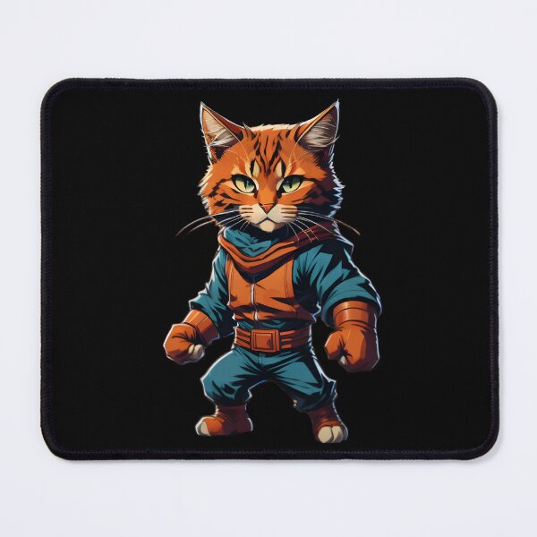 Item preview, Lonely fighting cat designed and sold by cuatrilenio.