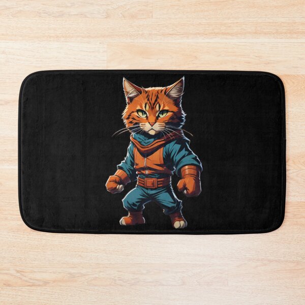 Item preview, Lonely fighting cat designed and sold by cuatrilenio.