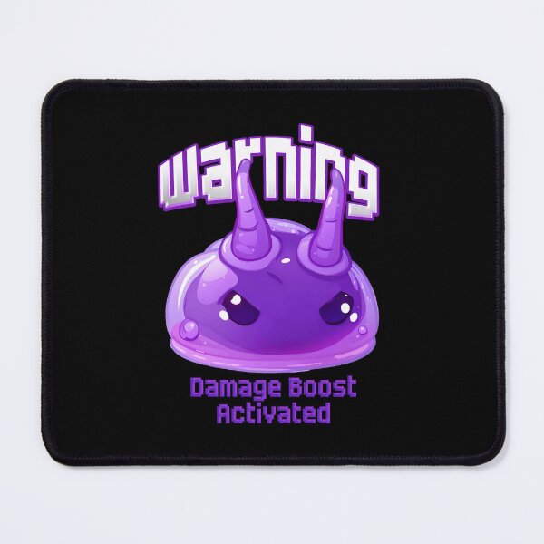 Item preview, Warning - Damage Boost Activated - Bedwars Design (Noelle) designed and sold by TyxShop.