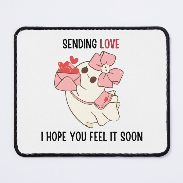 Item preview, Sending love, i hope you feel it soon | valentine's day quotes designed and sold by PurpleWay.