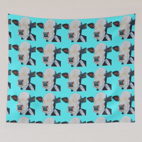 Item preview, Black and White Hereford Cow designed and sold by MatsonArtDesign.