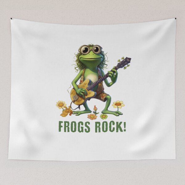 Item preview, Frogs Rock! designed and sold by ChristyPatino.