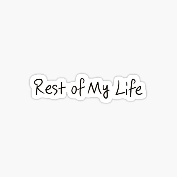 Artikel-Vorschau von BTS RM Handschrift Rest meines Lebens, designt und verkauft von cesun.
