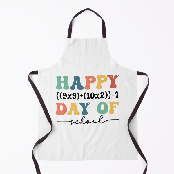 Item preview, Happy 100 Days Of School Equation - Retro Groovy designed and sold by Smix Pixels.