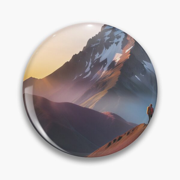 Item preview, Summit Sunset: Powerful Peak, Inspiring Views designed and sold by PanoramaPrints.