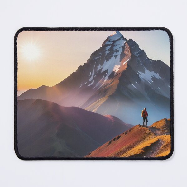 Item preview, Summit Sunset: Powerful Peak, Inspiring Views designed and sold by PanoramaPrints.