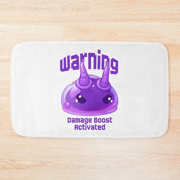 Item preview, Warning - Damage Boost Activated - Noelle - Bedwars Design (Purple) designed and sold by TyxShop.