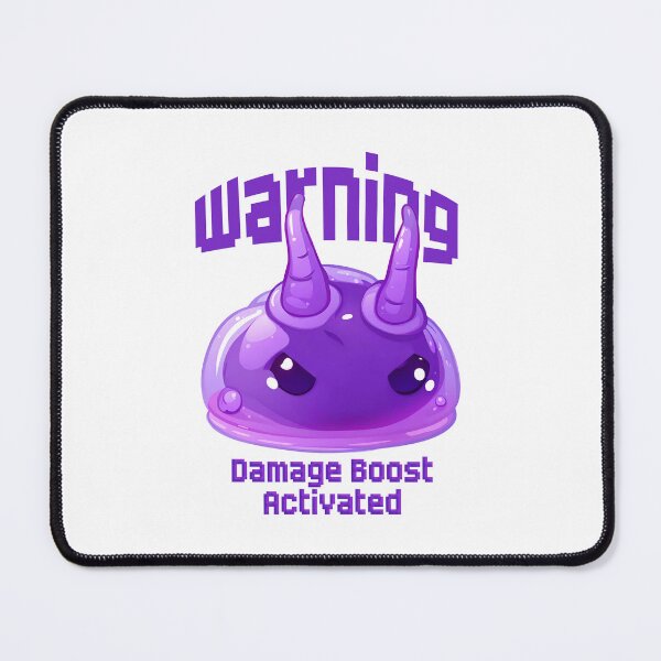 Item preview, Warning - Damage Boost Activated - Noelle - Bedwars Design (Purple) designed and sold by TyxShop.