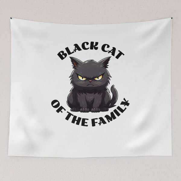 Item preview, Black Cat of the Family designed and sold by ChristyPatino.
