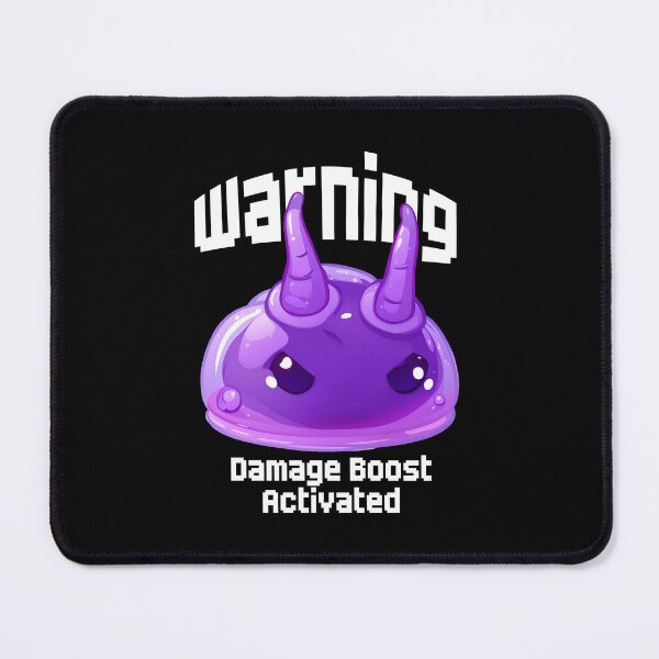 Item preview, Warning - Damage Boost Activated - Noelle - Bedwars Design (White) designed and sold by TyxShop.