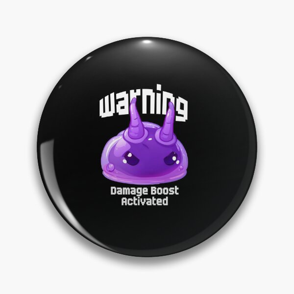 Item preview, Warning - Damage Boost Activated - Noelle - Bedwars Design (White) designed and sold by TyxShop.