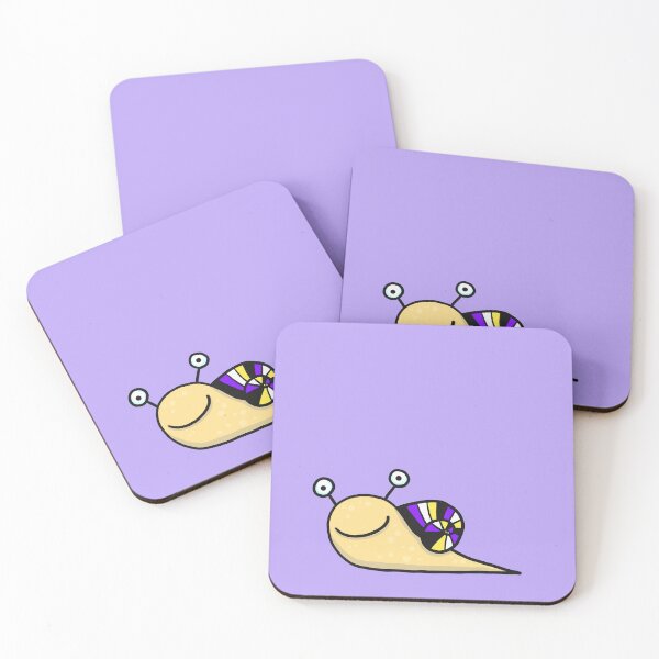Item preview, nonbinary snail designed and sold by ThomaeArt.