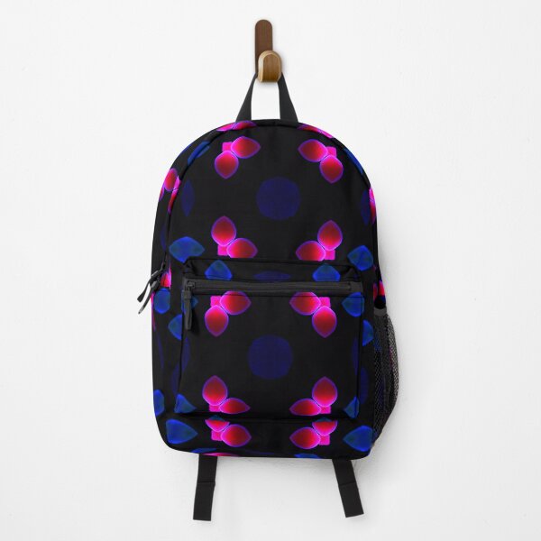 Item preview, Pink and Blue Flower Petal Pattern designed and sold by BtheLight.