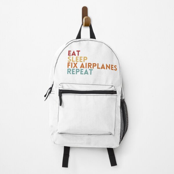 Item preview, Eat Sleep Fix Airplanes Repeat Funny Aircraft Mechanic designed and sold by designemarket.