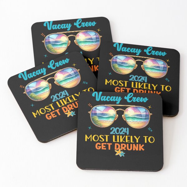Item preview, Vacay Most Likely To Matching Cancun Jamaica Punta Cana designed and sold by PopArtDesigns.