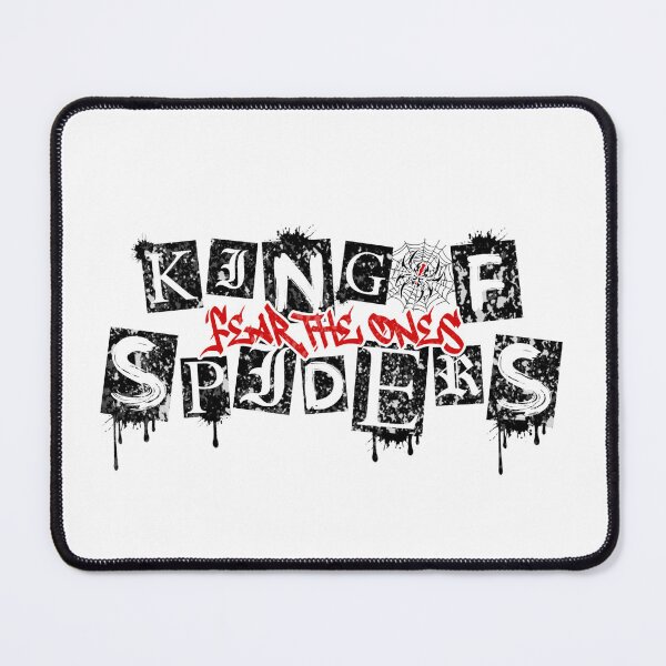 Item preview, Black King of Spiders Graffiti Spider Sign Paint drops Logo designed and sold by KumosBrand.