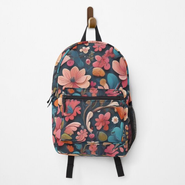 Item preview, Pattern of colorful flowers designed and sold by CreativeSparkzz.