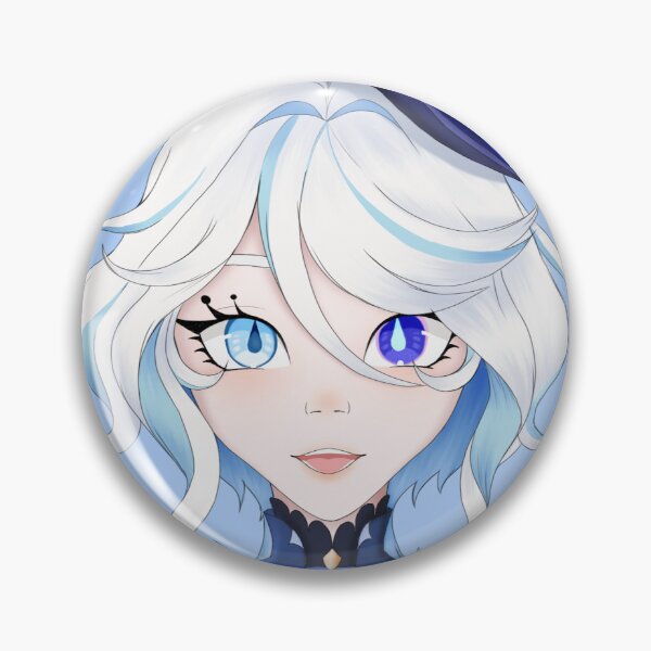 Item preview, Furina smiling designed and sold by Navigirldraws.