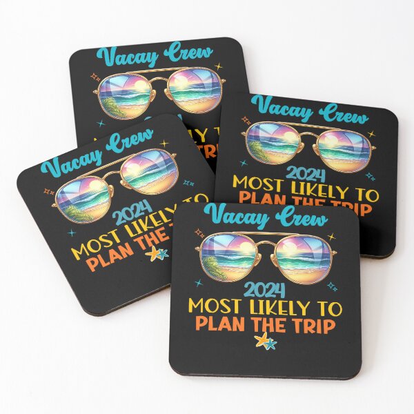 Item preview, Vacay Most Likely To Matching Cancun Jamaica Punta Cana designed and sold by PopArtDesigns.