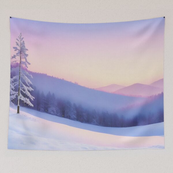 Item preview, Winter's Serene Symphony: Soothing Snowy Landscape designed and sold by PanoramaPrints.