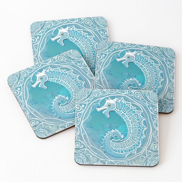 Item preview, ice seahorse designed and sold by PatronesKawai.