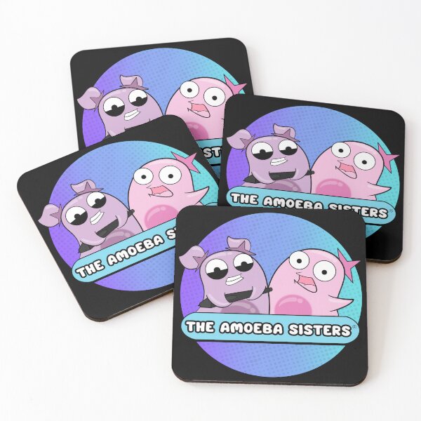 Item preview, Amoeba Sisters Logo designed and sold by The Amoeba Sisters Official Merch Shop.