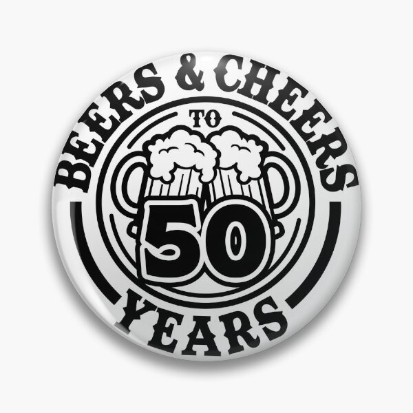Item preview, 50 years Beers and Cheers Birthday designed and sold by Flocking-fab.